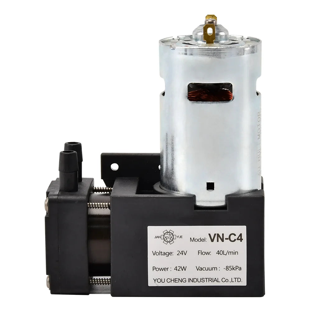 Hot Selling air Pump Head 12V 24V 42W 40L/min VN-C4 DC Vacuum Pump for Industry Agriculture and Other Fields