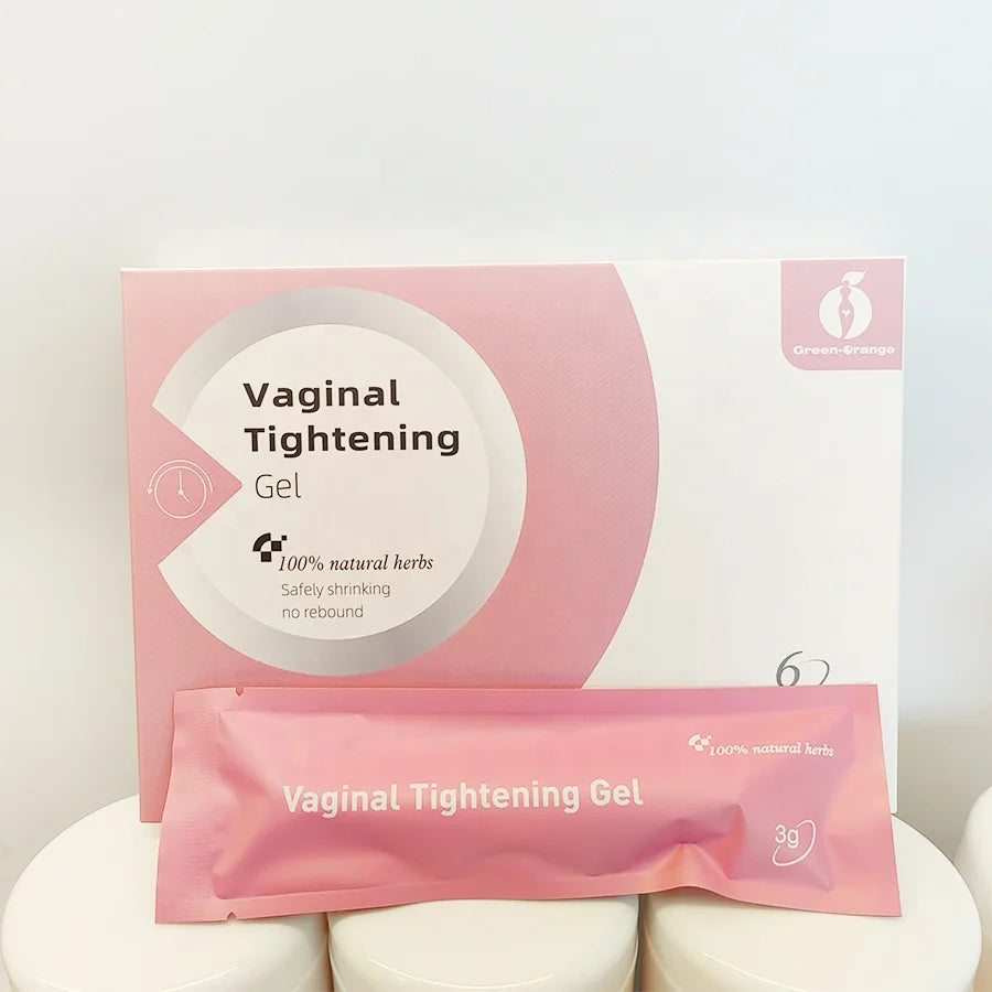 Green-Orange Private Label Vaginal Tightening & Whitening Gel with 2-Year Shelf Life