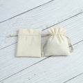 Wholesale 8*10cm Beige Luxury Drawstring Bracelet Jewelry Packaging Perfume Pouch Bag for Gift for Small-size Items