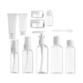 Hot Sale Plastic PET Packaging Customized Cover Lotion Pump Bottle Spray Flip Cap Clear Personal Care Dispenser Lotion Bottle