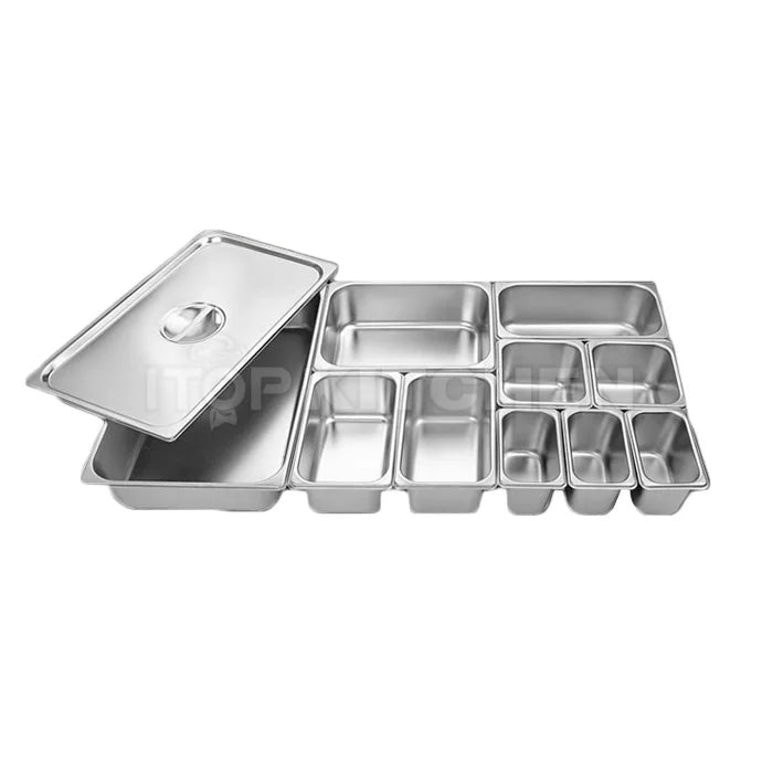 Stainless Steel GN Pan Cover for Hotel & Restaurant Use