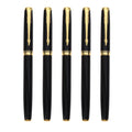 Customized Brand Pen Luxury Pen Black Business Gift Metal Roller Pen