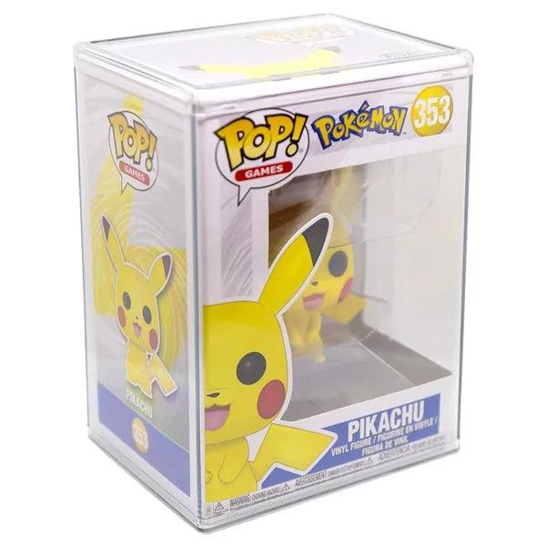 Custom logo funko Pop Protector Hard case Acrylic funko Pop Show case funko Pop Acrylic Display case