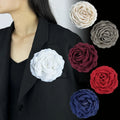 Multi-layer 10cm Brooch Camellia Handcrafted Dress Accessories Suit Sweater Coat Flower Brooch