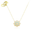 Undersell Custom 18k Solid Gold Chain Necklace Link Chain with Zircon Stone Fashionable Jewelry Gift Chic Gold Choker