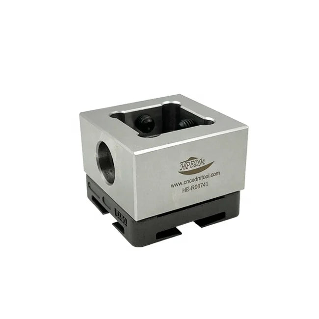 HPEDM   system 3R square electrode  holder for machining copper graphite mould electrode  on mould making 3R-658.4E-S