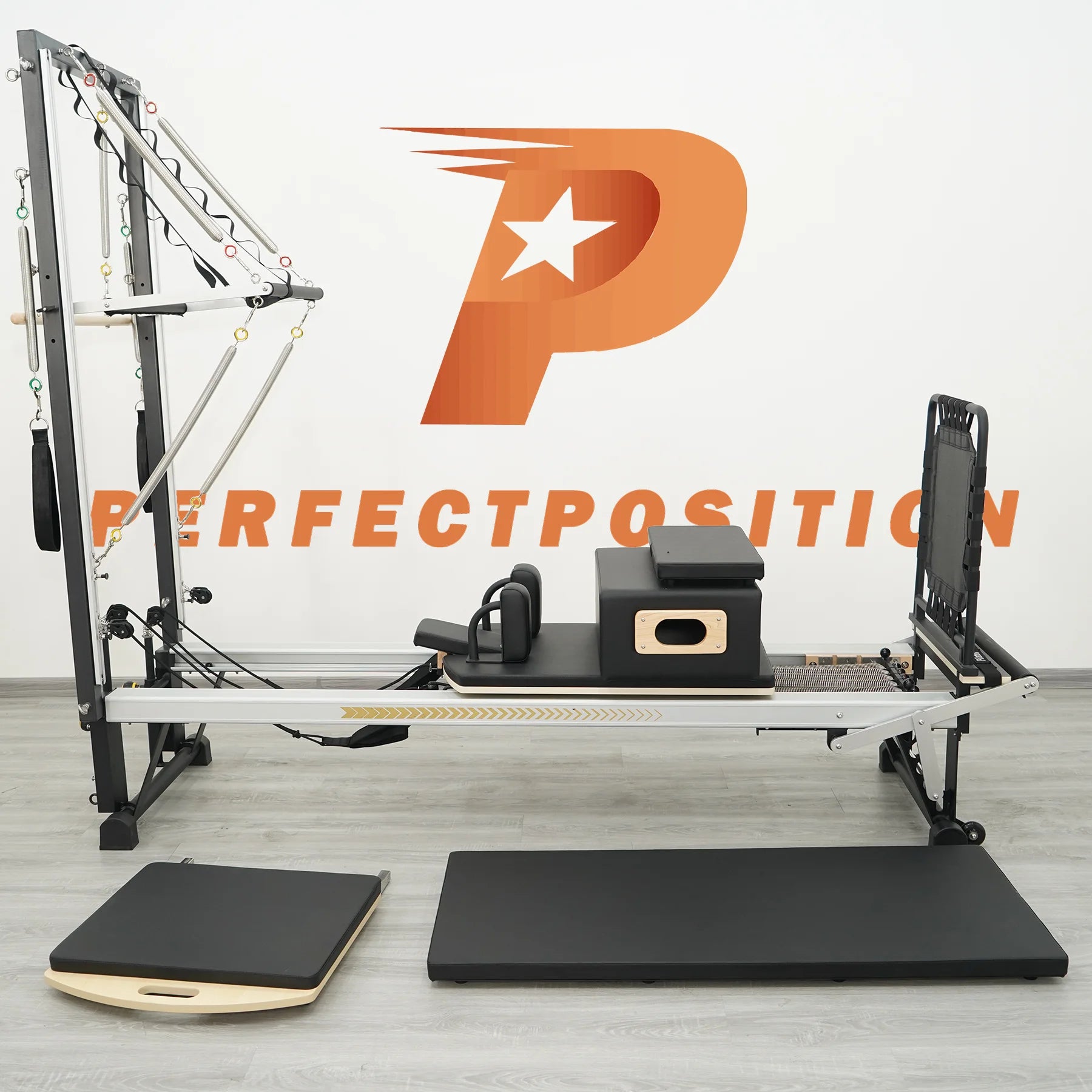 Studio Sliding Infinity bar Metal Pilates Reformers Aluminium Pilates Reformer Tower