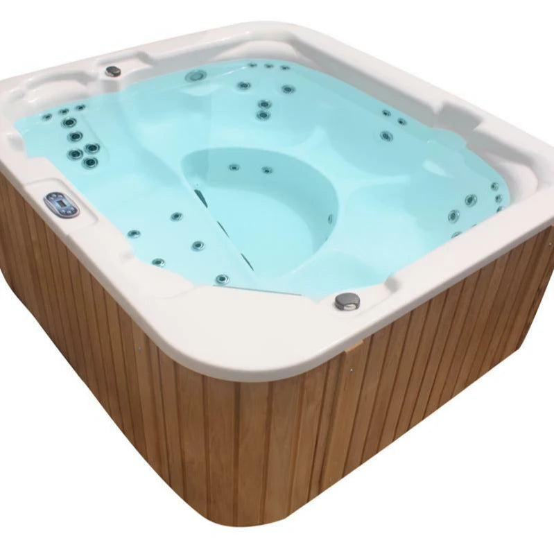 Outdoor Whirlpool Hot Tub Maximus Balboa Aristech Jiangsu 24 Jets 3 Person Spa Acrylic Eco-Friendly 5-Year Warranty