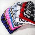OEM Factory Wholesale Custom Logo Acrylic Beanies Hats Knitted Jacquard Winter Letter Beanie Cap