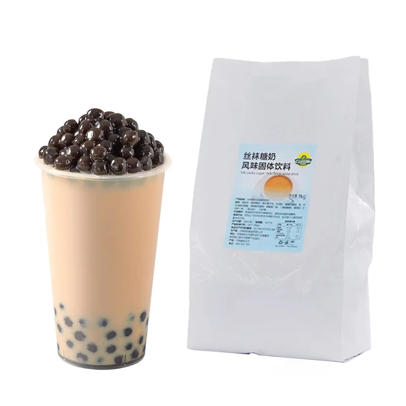 Czseattle Bubble tea drinks high quality silk stocks milk tea powder instant milk tea drink powder manufacturers for bubble tea