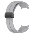 Sport Soft Quick Release Rubber Watch Band with Magnetic Clasp for Smart Watch