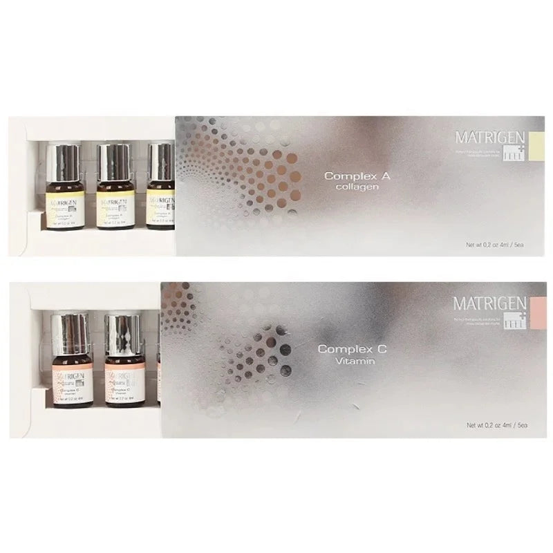 Korean Professional Lyophilized Powder MATRIGEN Complex C Vitamin Essence Complex a Collagen Ampoule Skin Care Set