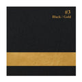 Wholesale Personalized Leatherette Rolls Hot Selling Custom Laser Engraving Leatherette Black Color Laser in Gold