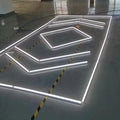 New Auto Spa Equipment High Performance Dimmable Garage Hexagon Light Car Detailing Garage Ceiling Lights
