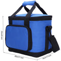 Custom Polyester Office Large Capacity Thermal Tote Insulated Lunch Bag for Men and Women