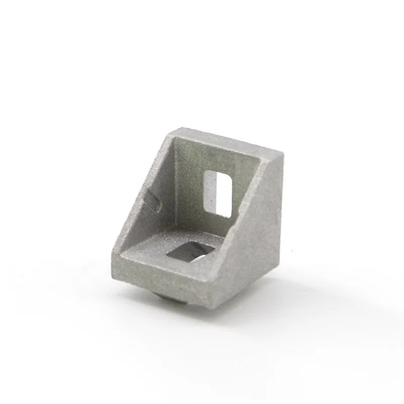 Factory 2020E--5  Aluminum 2 Holes Inside Corner Bracket With Nylon Cover for Aluminium Profile Connecting