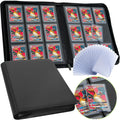 For Ultra Pro 252 Card Binder 9 Pockets Pokemo n Baseball TCG Football MT Sports Lorcana Top Loader Side Loading Cover Material