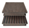 Modern Design Durable Popular Solid Wpc Decking Outdoor Waterproof Composite Wood Plastic Flooring