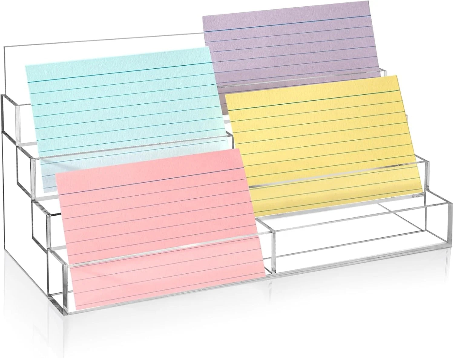 Acrylic Card Business Card and Postcard Display Stand Suitable for Storage Items in Modern Offices and Classrooms