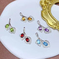 Hot Popular Custom 925 Sterling Silver Chain 18k Gold Plated Natural Gemstone Vintage Jewelry Making Pendant Necklace