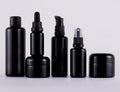 Cosmetic Packaging Essential Beard Oil Body Skin Care 10ml 30ml Glass Serum Oil Dropper Bottles Pink White Transparent for Skin