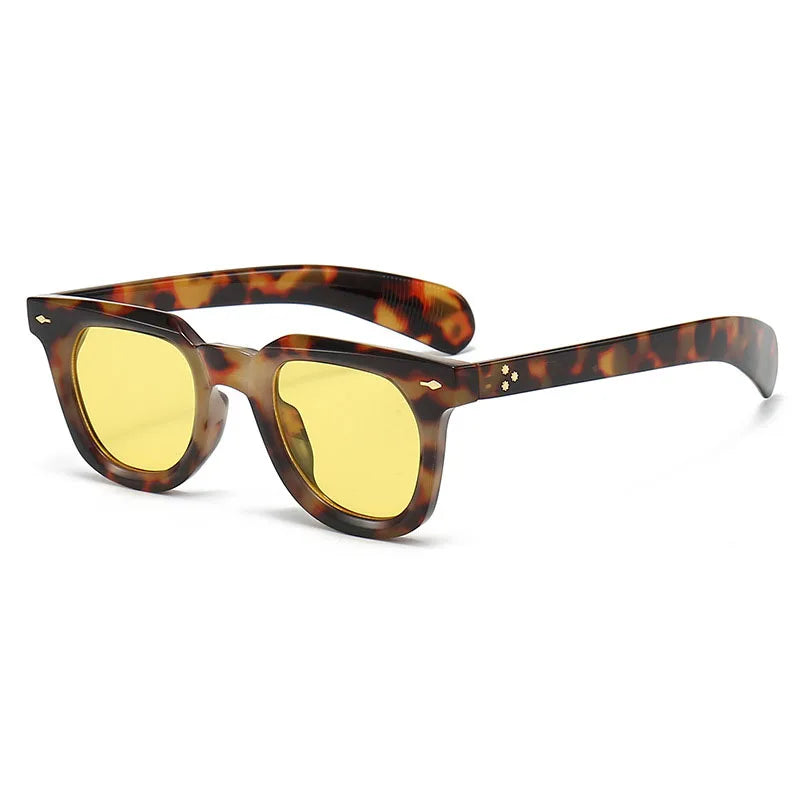 2024 New Classic Vintage square Shades Uv400 Fashion Luxury Sunglasses Men Women Custom logo Wholesale Gafas De Sol