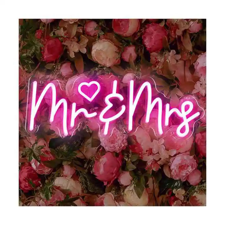 Custom Acrylic Neon Sign 'Will You Marry Me' for Outdoor Wall Light Park Car Beer Bar Events-IP67 Rated