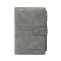 New Anti-Theft Rfid Passport Bag Zipper Buckle Passport Cover Id Wallet Pu Leather Travel Passport Holder