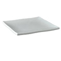 Unbreakable Restaurant Dinnerware 9 Inch White Square Melamine Charger Platter