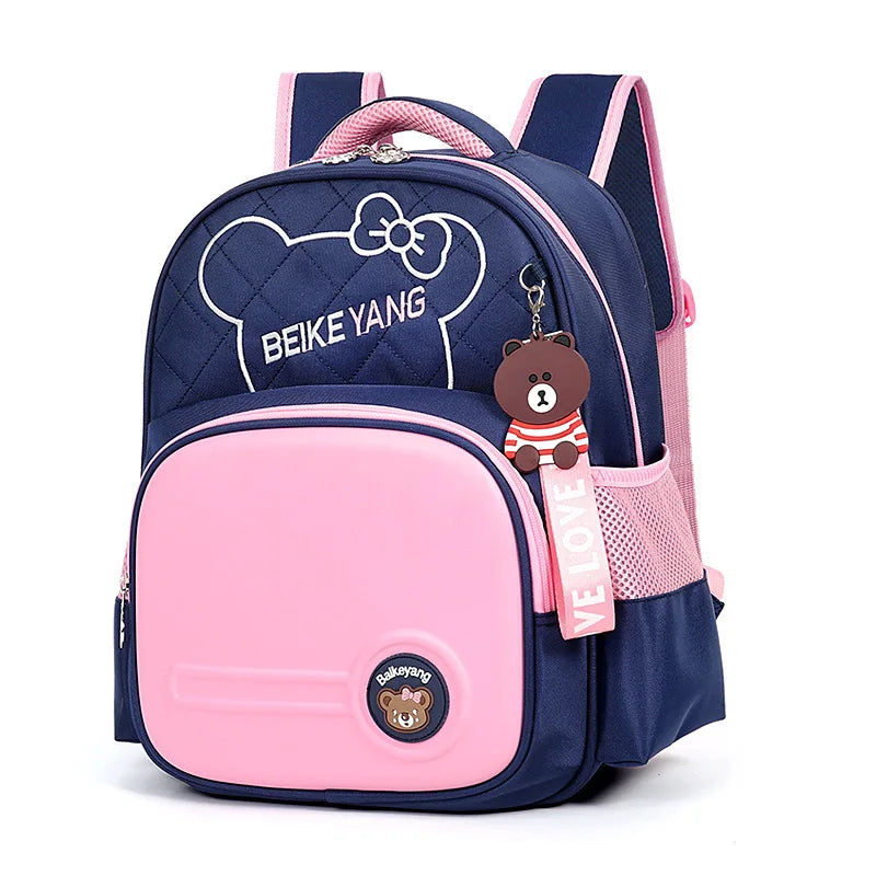 Children's Schoolbag Factory Price Children's Backpack Reducing Burden Spine Protection Creativity Waterproof School Bags