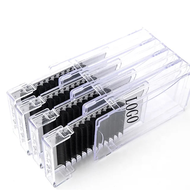 Silk 0.15mm Thickness Individual Classic Private Label Eyelashes Extensions