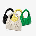 Lady Fashion Multi Use Cloud Handbag Niche Texture Pleated Shoulder Bag