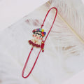 LS-C2136 Boho Jewelry Trendy Style Charm Glass Beads Bracelet for Women Geometric Design Lovely Jewelry Tourism Memorial Gift