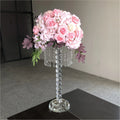 New Design  Wedding Table Decoration Centerpiece Tall Crystal Flower Stand