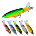New Style Popper Bait 11cm 15g Trolling Popper Lure Wholesale Hard Bait Propeller Fishing Lures