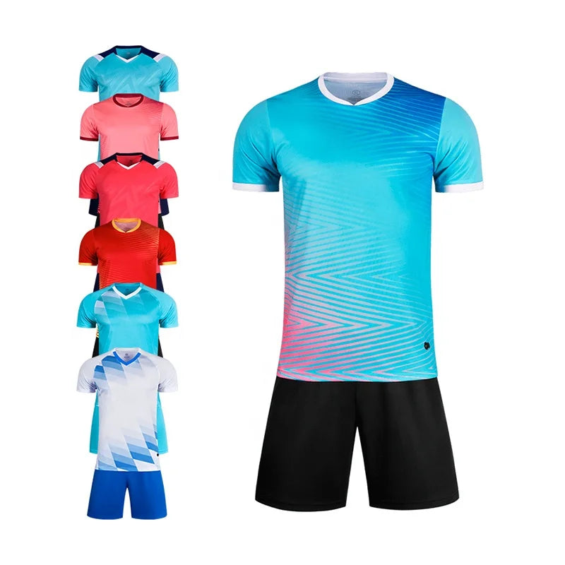 Custom Fashion Football UniformQuick Drying and Breathable Kit T-shirt Vest Soccer Pinnies American Football Jersey