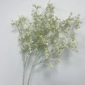 F500 Wholesale Artificial White Gypsophila Bouquet Wedding Decor Plastic White Artificial Baby Breath Flower