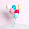 Balloon Decoration Cake Topper Cupcake Cake Flag Birthday Weeding Party Baby Shower