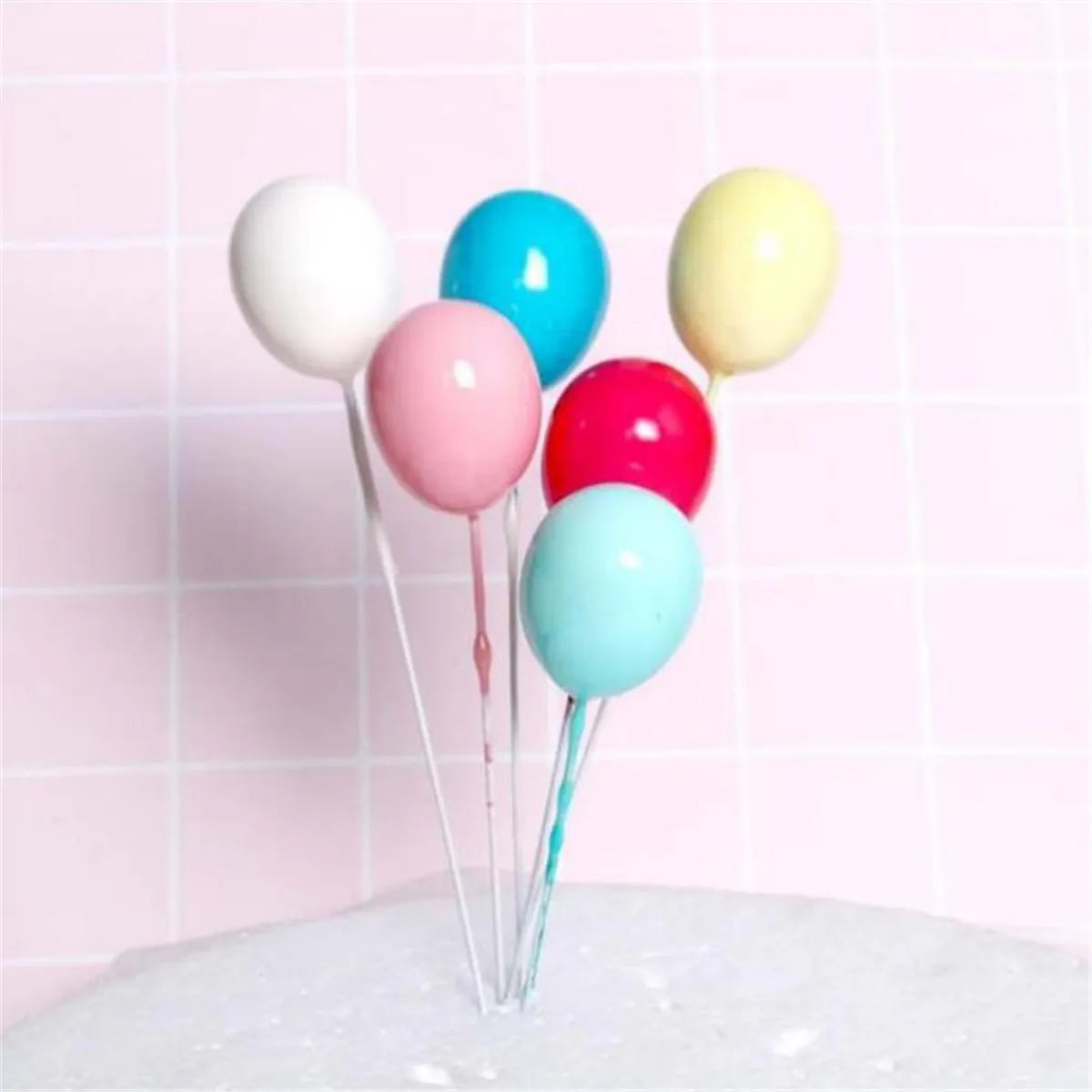 Balloon Decoration Cake Topper Cupcake Cake Flag Birthday Weeding Party Baby Shower