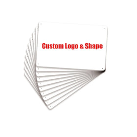 Wholesale Custom Blank Wood MDF Plaques UV Printable DIY Sign Board for Hotel Door Home Decor Wall Art
