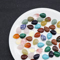 HZ Crystals Natural gemstone drop shape cabochon smooth stone crystal jewelry