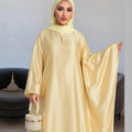 2025 Latest Design Abaya for Women Dubai Islamic Abaya Clothing Muslim Dress Kaftan Bat Sleeve Islamic Modern Abaya Wholesale