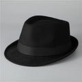 Wholesale Design Your Own Fedora Hat Short Brim Fedora Felt Hat Cheap Price Felt Fedora Hats Men
