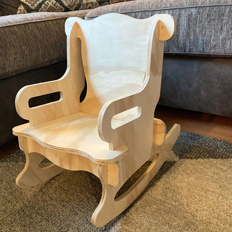 Beech Wood Kids Activity Table and Chair for School Bedroom Panel Style Nursery Chair for Children for Kindergarten Home Use