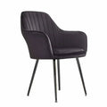 Nordic Wrought Iron U-shaped Tufted Ball Chair for Living Room & Home Office Use Easy Assembly