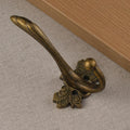 Retro Chinese Style Zinc Alloy Clothes Hook Wall Mounted 2 Hooks Multifunction Eco-Friendly Factory Wholesale