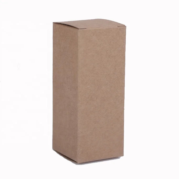 For 5ml to 100ml Essential Oil Glass Bottle Kraft Box Packaging Cardboard Box