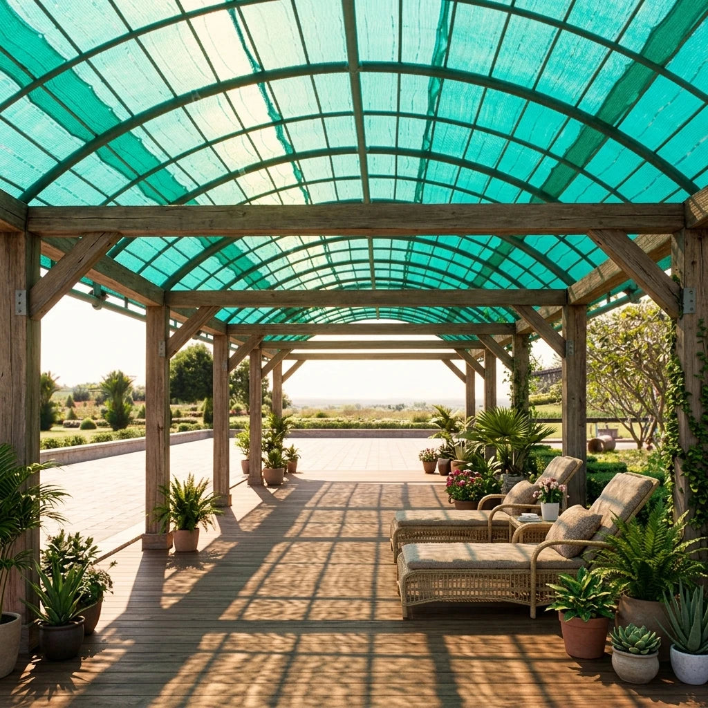 HDPE UV Resistant Eco-Friendly Garden Shade Net for Agriculture Car Parking & Outdoor Use