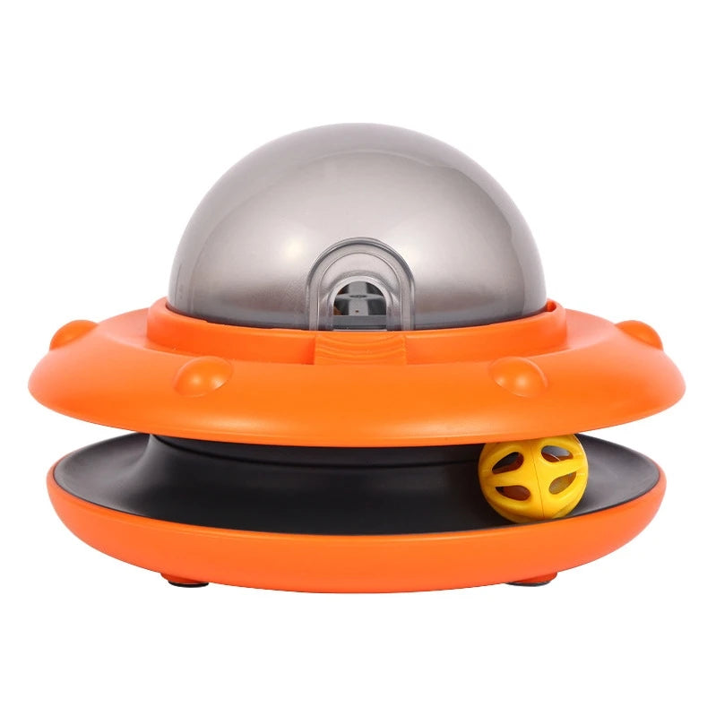2025 New USB Rechargeable Interactive Pet Toy Motion-Activated Smart Food Rewards Toy Feeder for Dogs Cats Eco-Friendly Plastic