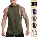 Sports Vest Men's Summer Loose Sleeveless Fitness Shirt Sweat Running Basketball Quick Dry Tank Top